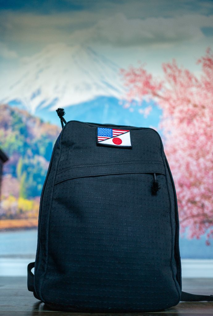 GoRuck GR1 21L backpack, fully packed