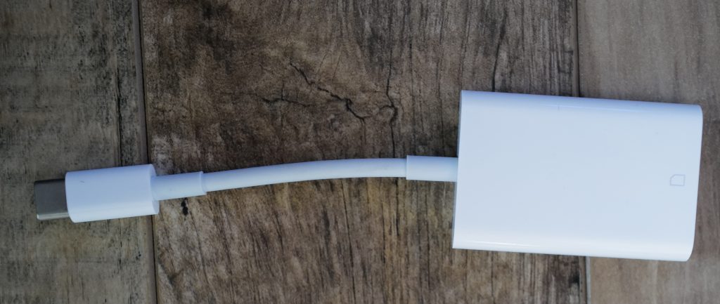Apple USB-C to SD Card reader